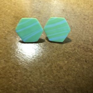 Like Green Clay Earrings
